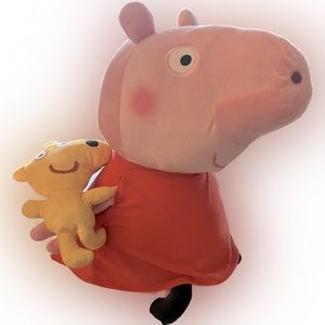 **DONATE SOON**Large Peppa Pig Stuffed Animal